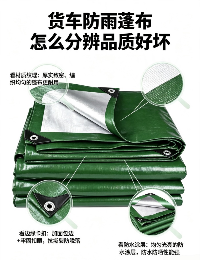 货车防雨篷布怎么分辨品质好坏